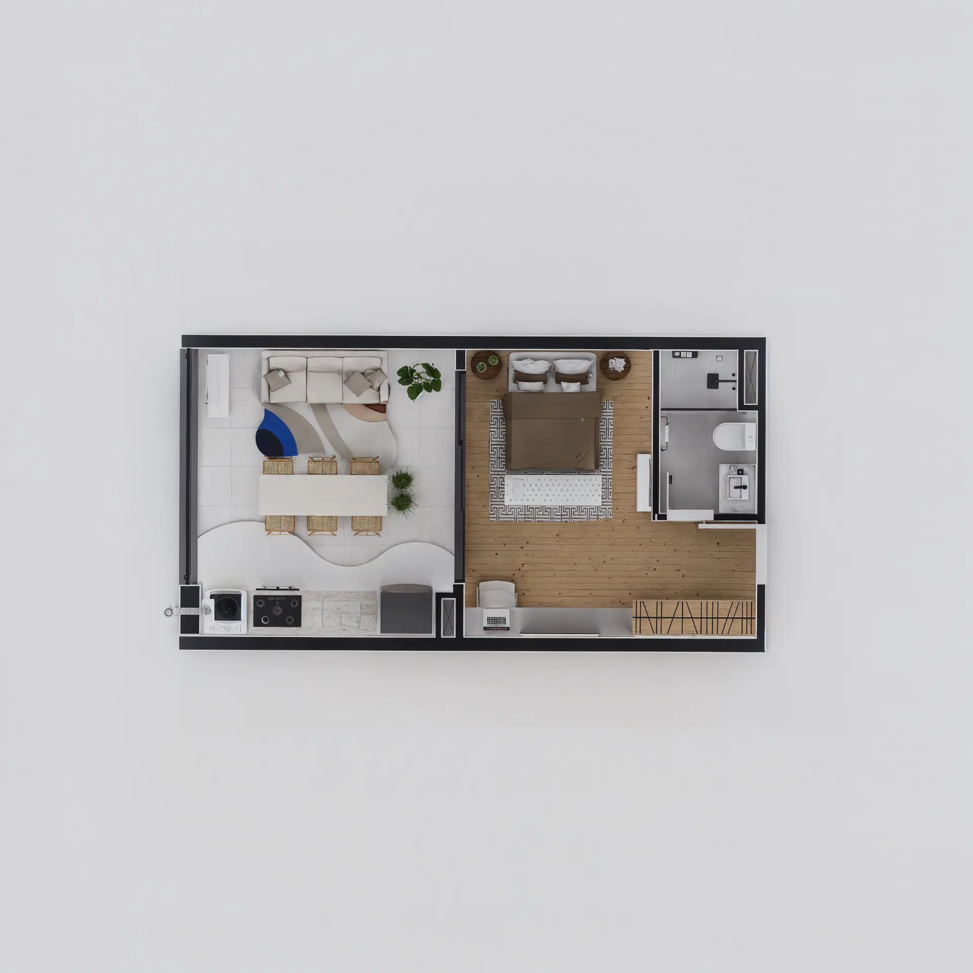 Planta do studio — Finais 2, 3, 4, 9, 10 e 11
